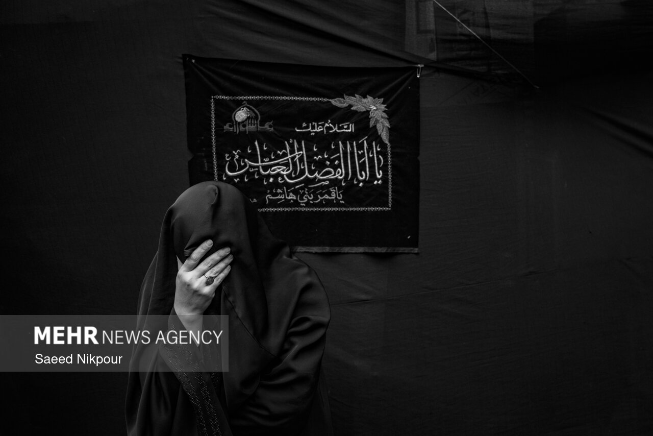 نوای «یا حسین» در محله چالکای دماوند طنین‌انداز شد