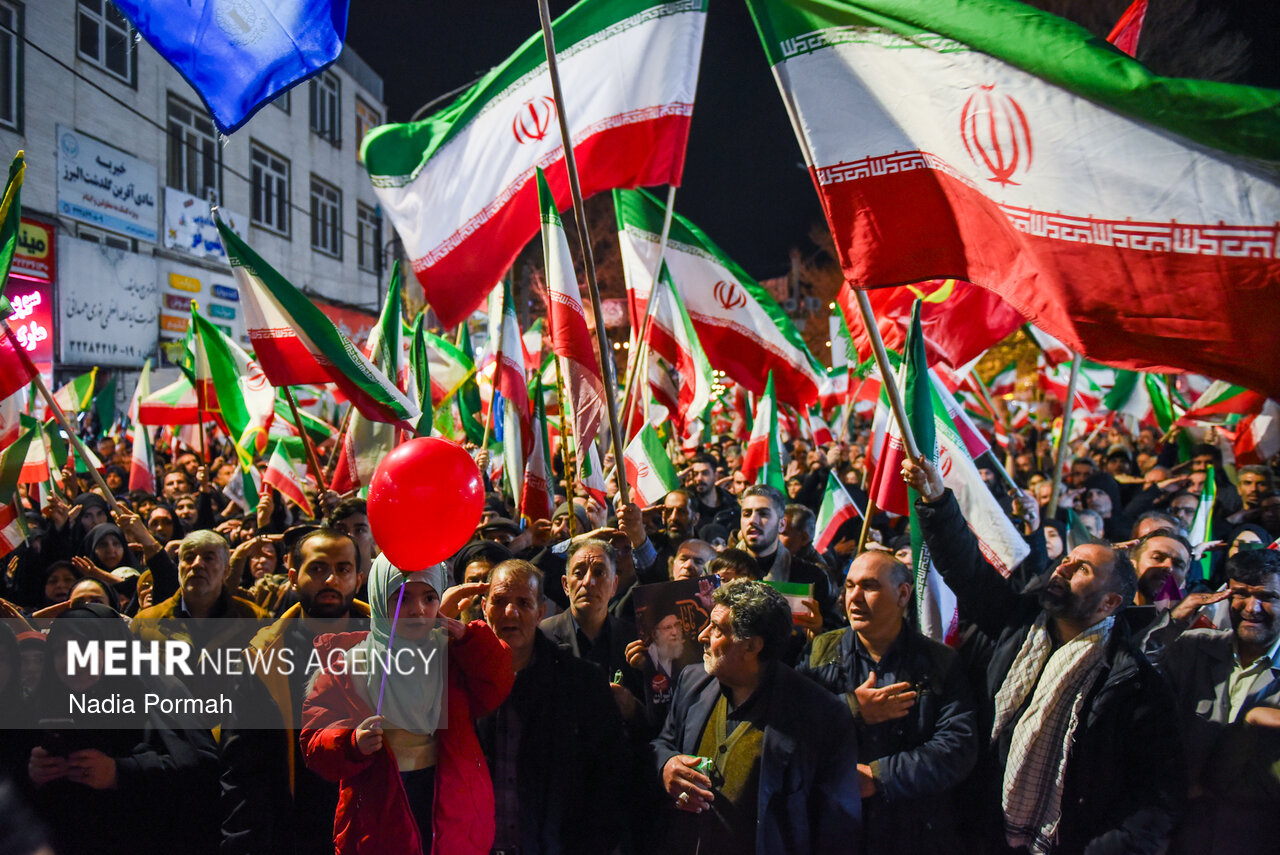 ایران تا پای جان می‌مانیم