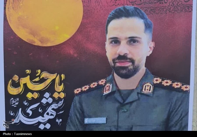 شهادت پاسدار زنجانی در حمله رژیم آمریکایی صهیونی به تهران