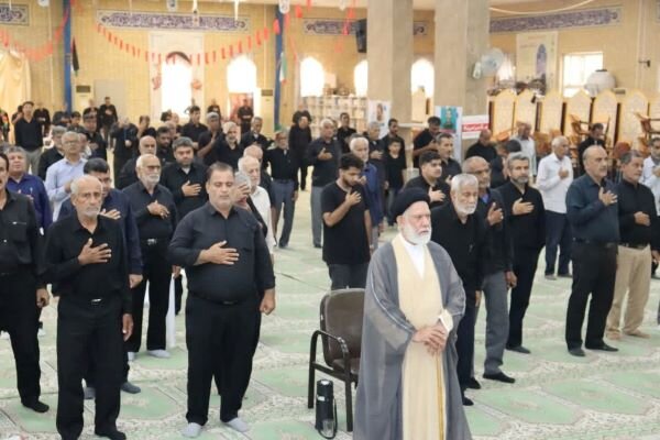 مراسم قرائت زیارت امام رضا(ع) در «دیر» برگزار شد