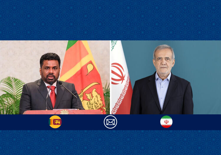 تاکید رئیس جمهور بر گسترش همکاری های ایران و سریلانکا