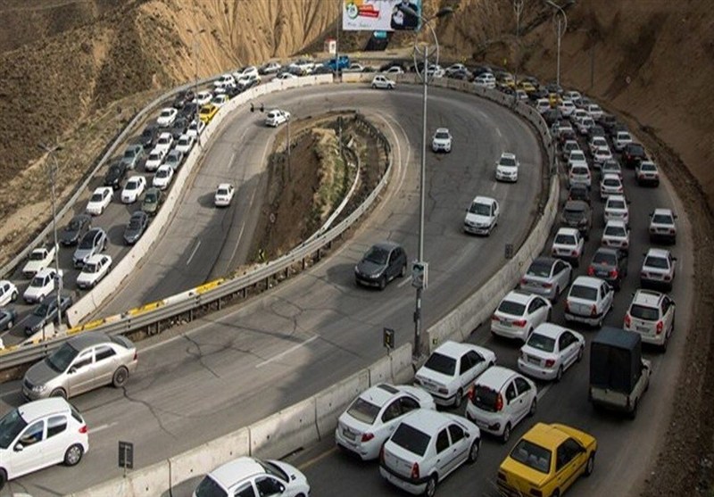 مسیر شمال به جنوب محور کندوان یک‌طرفه شد