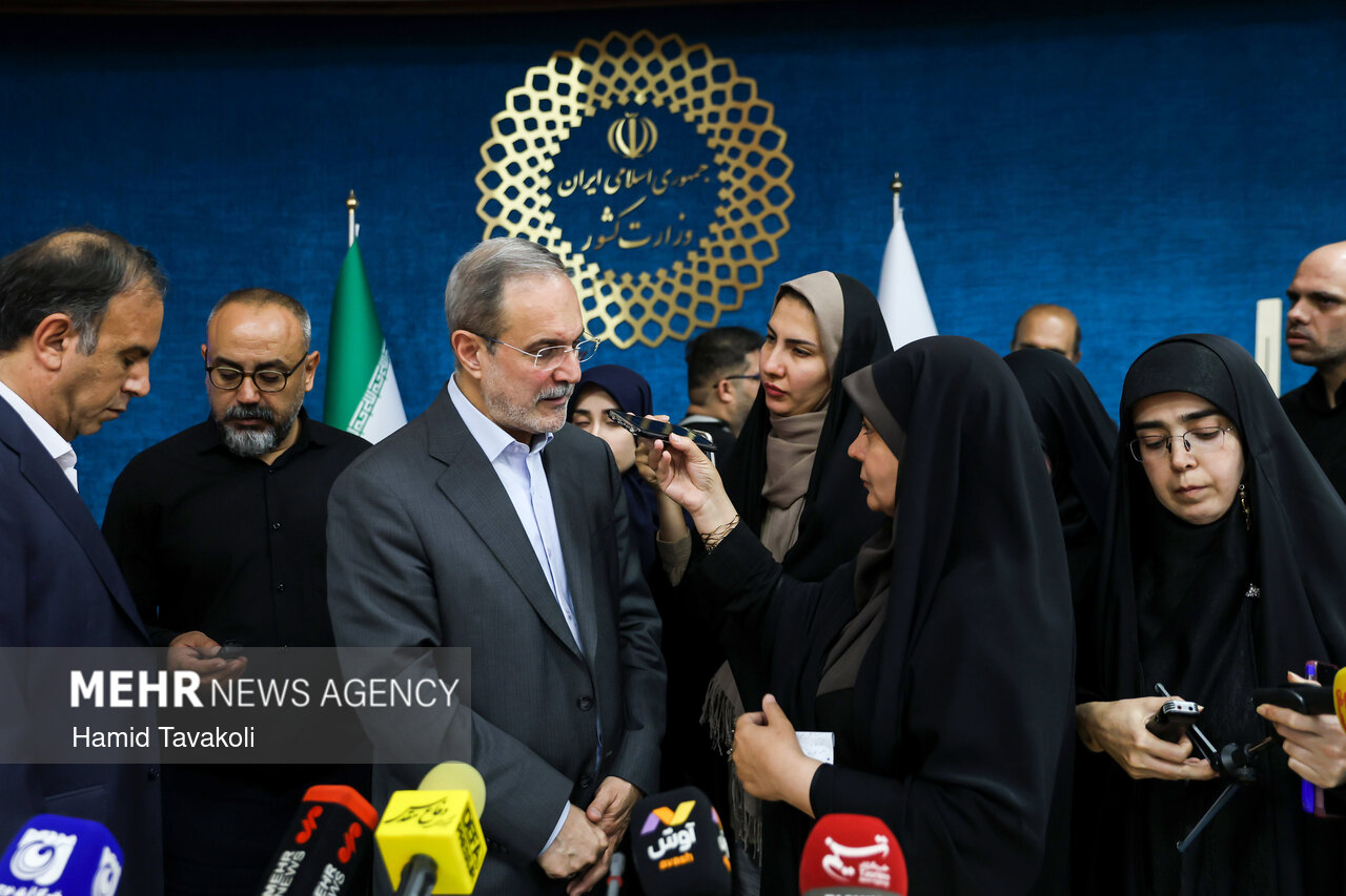 نشست خبری رئیس سازمان امور اجتماعی کشور