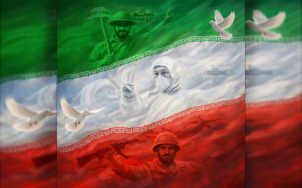 مراسم تشییع سرلشکر شهید ابوالقاسم آقابابائیان و همسرش