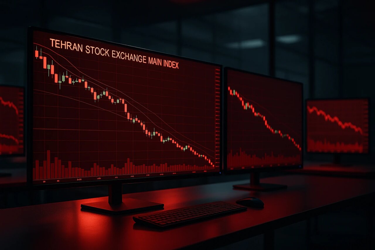 افت ۲۷ هزار واحدی شاخص بورس