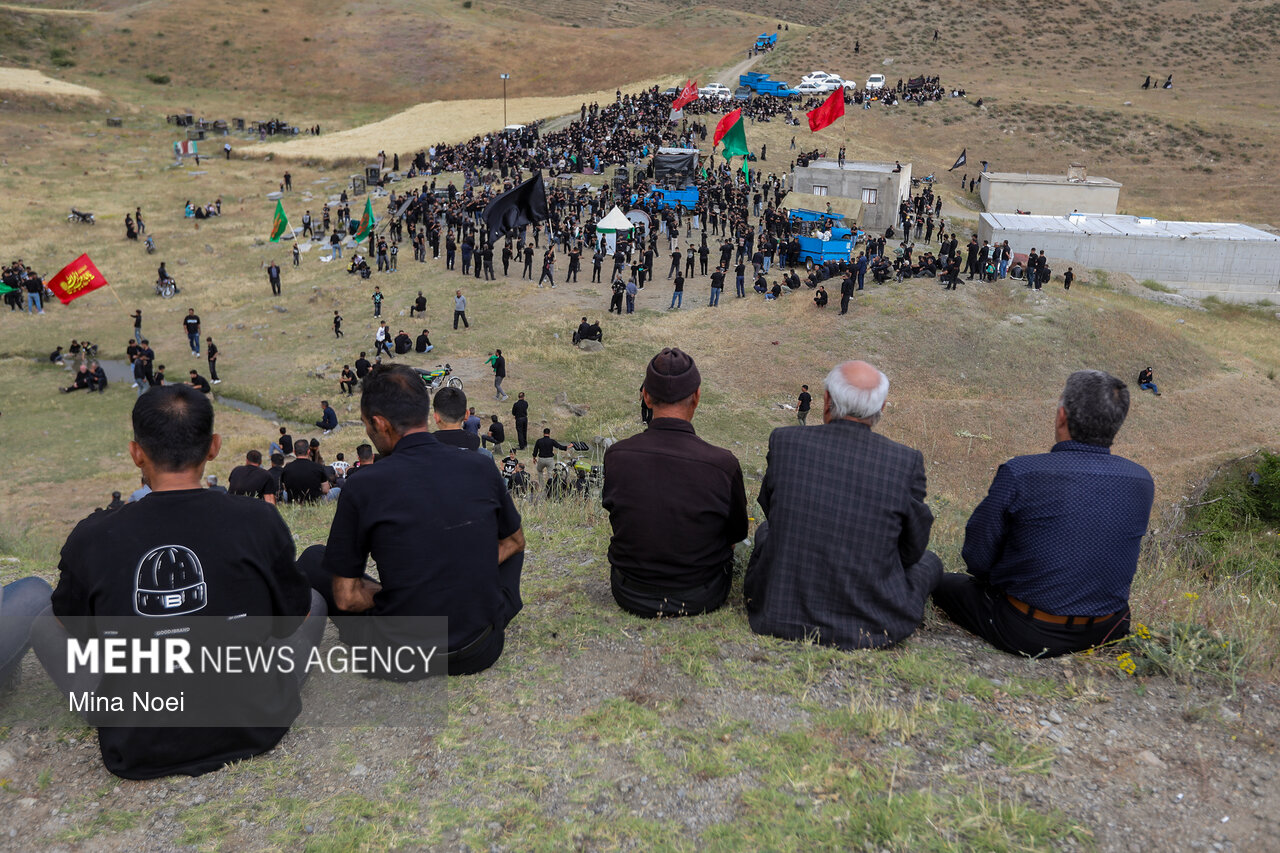 عاشورای حسینی در روستای افیل اهر