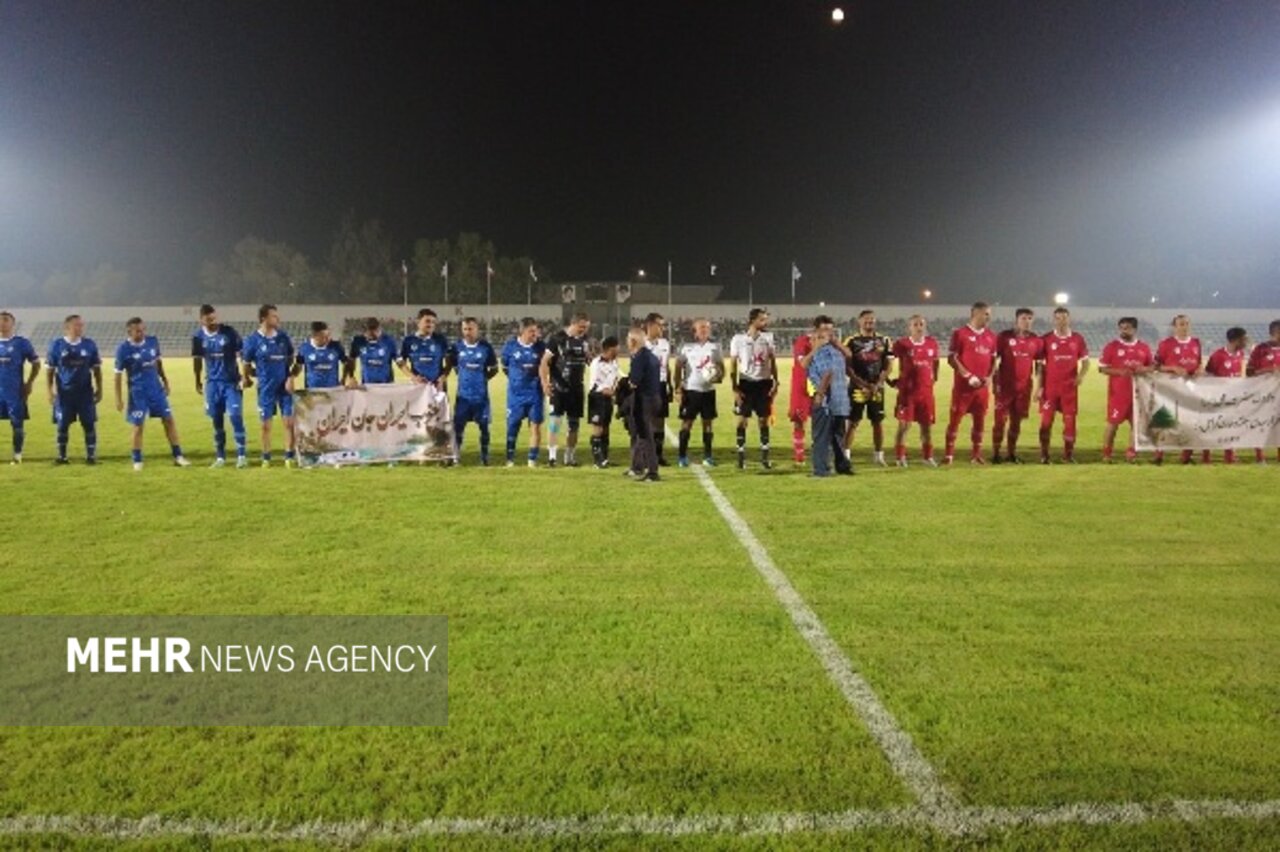 دیدار پیشکسوتان استقلال و پرسپولیس در جزیره کیش