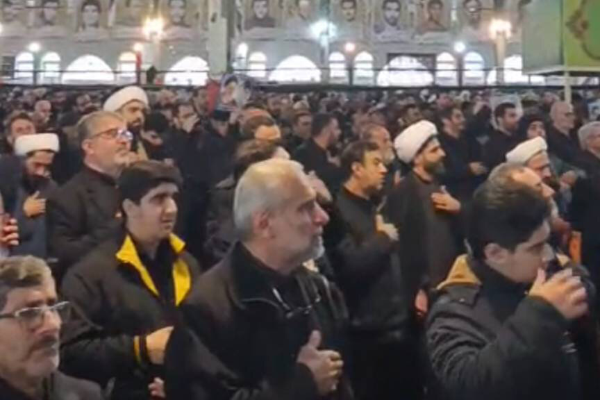 سوگواری مردم بابل در شهادت رهبر انقلاب