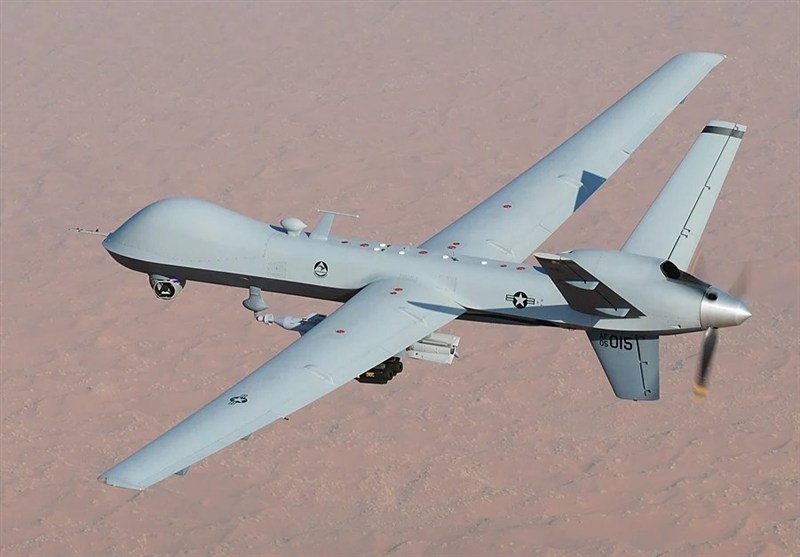 فیلم انهدام پهپاد MQ-9 در آسمان عسلویه