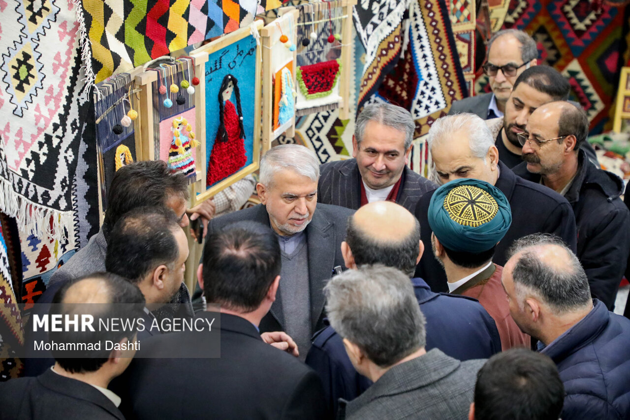 سفر وزیر میراث فرهنگی، گردشگری و صنایع دستی به اردبیل