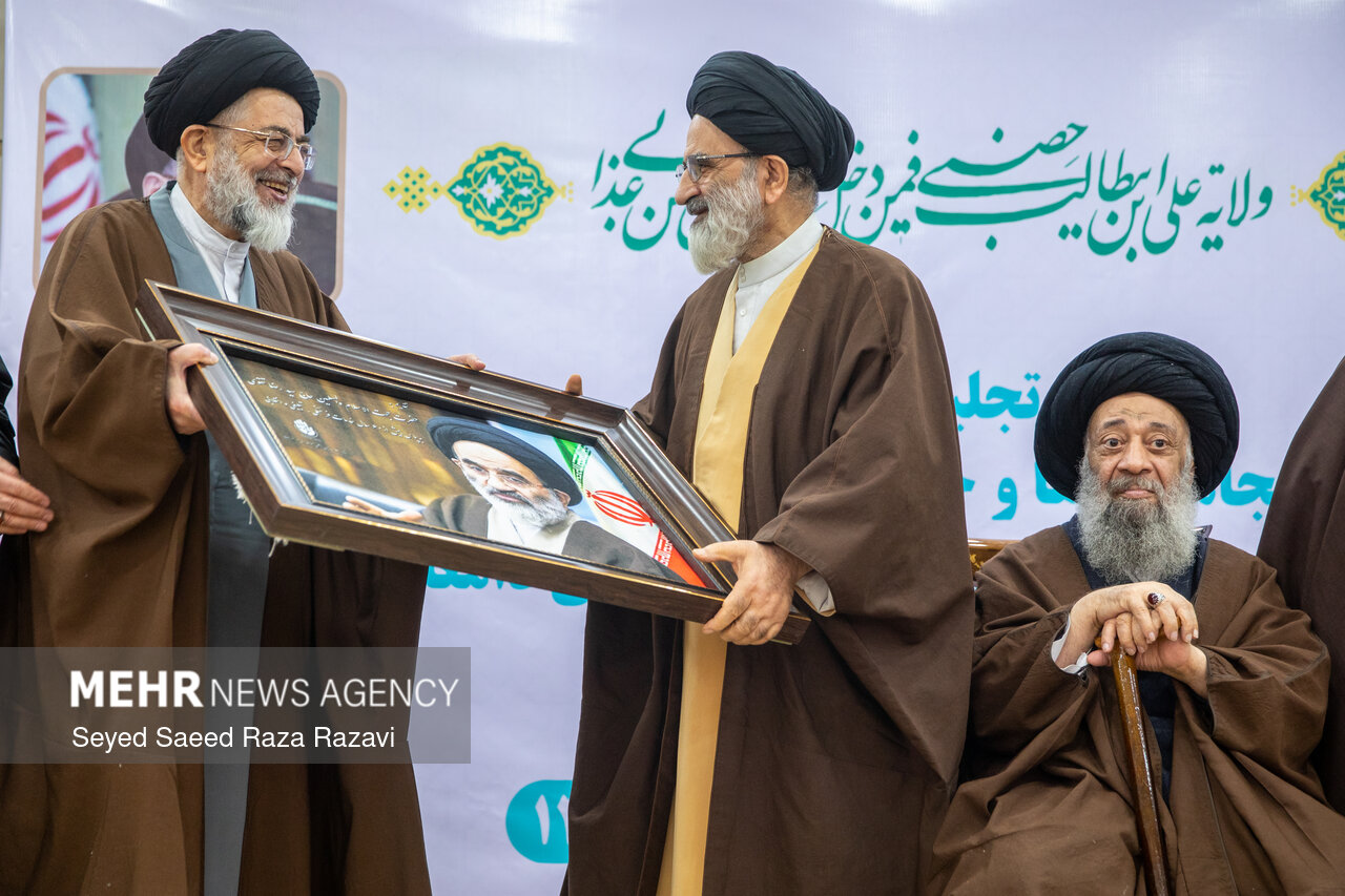 مراسم تجلیل از نیم قرن خدمات حجت‌الاسلام و المسلمین سیدرضا تقوی