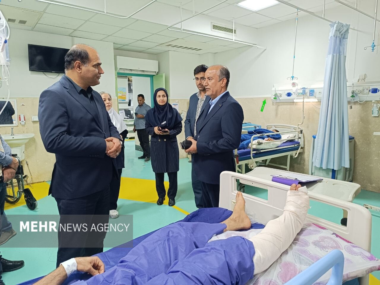 فرماندار عسلویه: پزشکان و پرستاران پای کار مردم ایران هستند