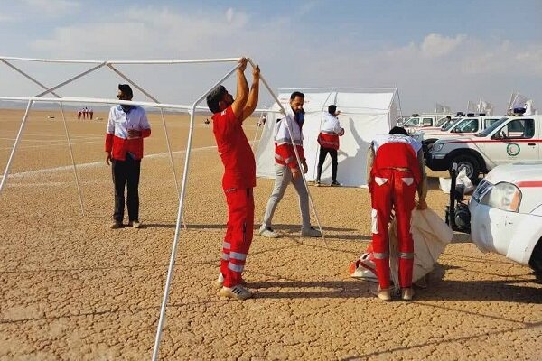 آمادگی خدمات‌رسانی ۲۴ ساعته هلال احمر کیش به گردشگران نوروزی