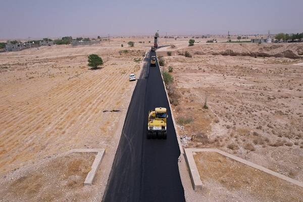 اجرای ۴۴ کیلومتر آسفالت‌ راه روستایی در بوشهر طی نیمه نخست سال جاری