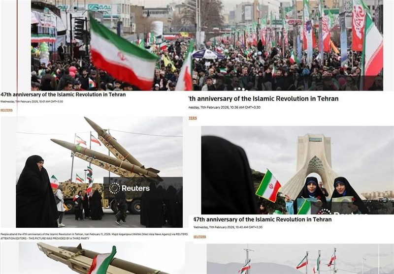 بازتاب برگزاری پرشور راهپیمایی 22 بهمن در رسانه‌های غربی
