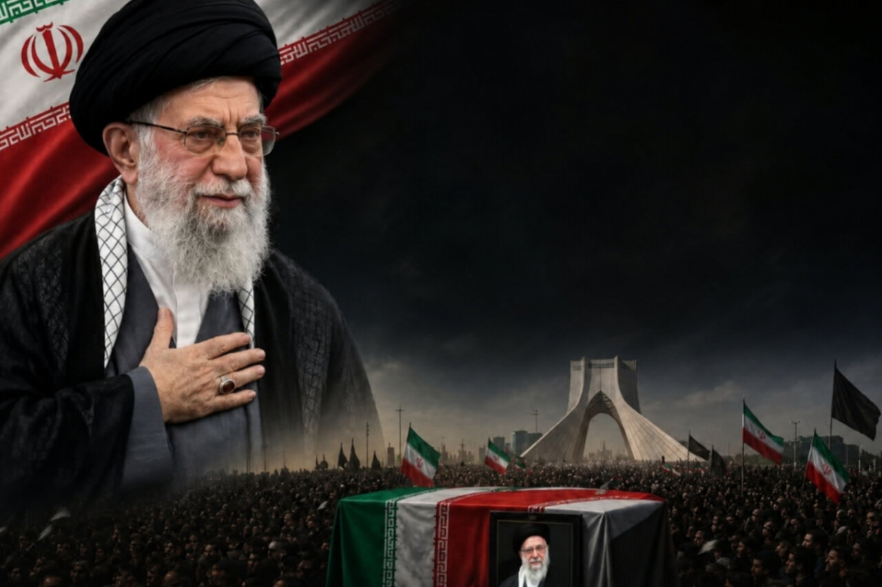حضور پرشور درتشییع رهبرشهید پیام اقتدار ایران را به جهان مخابره می کند