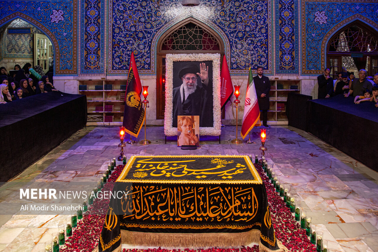 دارالذکر در آستانه چهلمین روز تدفین رهبر شهید