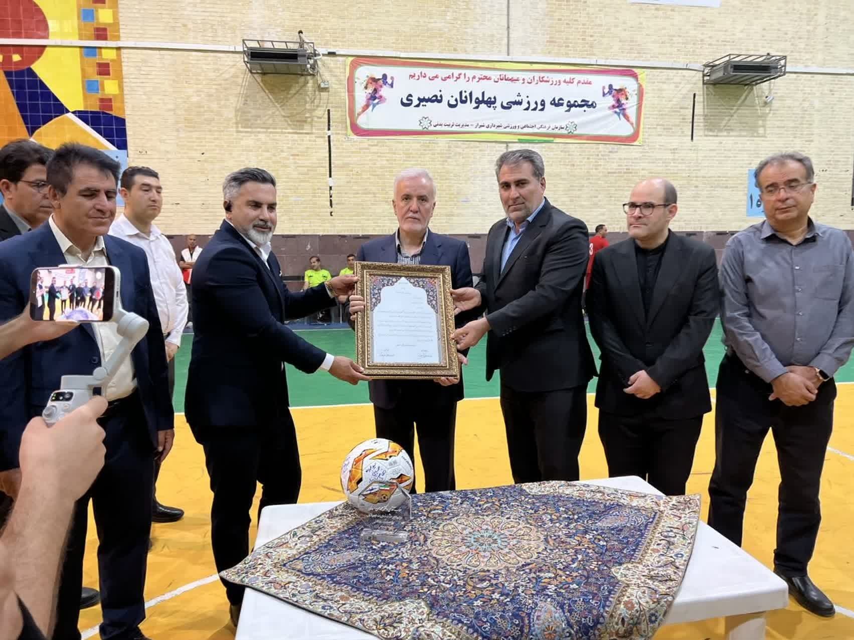 «فاطمیون» قهرمان مسابقات فوتسال محلات شیراز شد