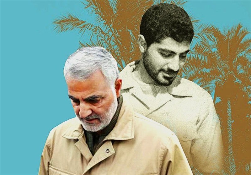 واکنش حاج قاسم به آتش زدن پرچم ایران چه بود؟