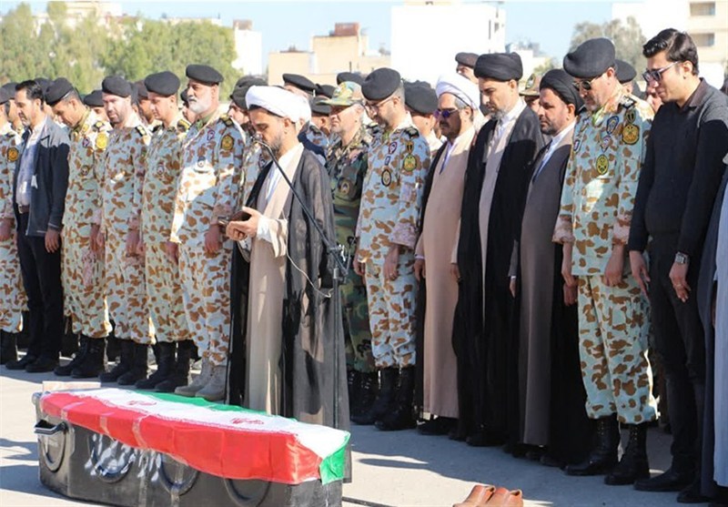 تشییع استاد درس دفاع مقدس و جانباز عملیات والفجر 9