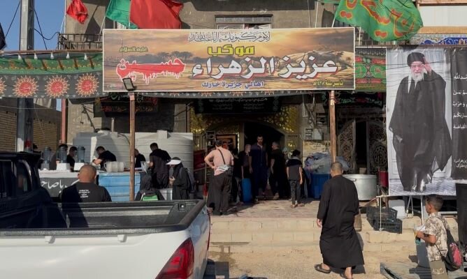 از جزیره خارگ تا کربلا؛ جلوه‌ای از عشق و اخلاص